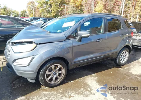 2018 Ford Ecosport Se из США, поврежденный, VIN MAJ3P1TE0JC212036